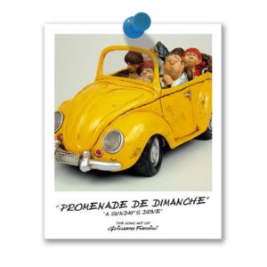 451-0012 Η ΚΥΡΙΑΚΑΤΙΚΗ ΕΚΔΡΟΜΗ / A SUNDAY’S DRIVE / PROMENADE DE DIMANCH by Forchino