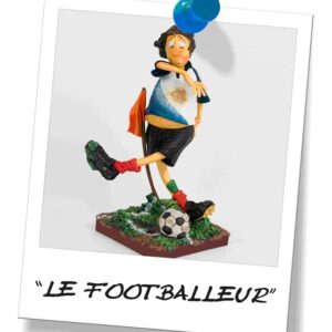 453-0017 ΑΓΑΛΜΑ Ο ΠΟΔΟΣΦΑΙΡΙΣΤΗΣ / THE FOOTBALL – SOCCER PLAYER / LE FOOTBALLEUR by Forchino