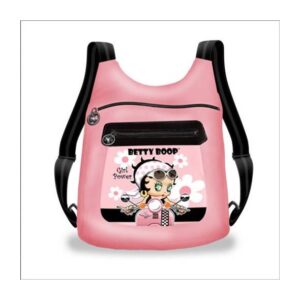 811-0474 ΣΑΚΙΔΙΟ ΠΛΑΤΗΣ CANVAS POWER GIRL BETTY BOOP