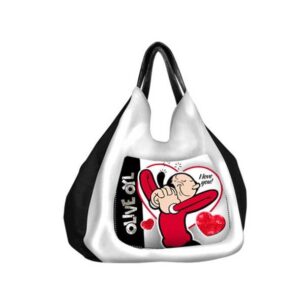 811-0583 ΜΕΓΑΛΗ ΤΣΑΝΤΑ ΩΜΟΥ ΚΑΡΔΙΑ OLIVE OYL (Ποπάυ)