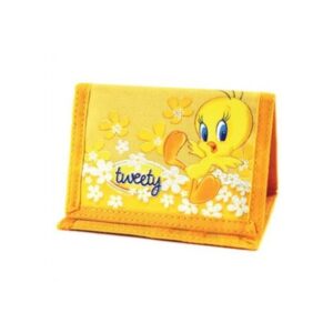 912-0176 ΠΟΡΤΟΦΟΛΙ ΤΡΙΠΤΥΧΟ VELCRO FOREVER TWEETY Looney Tunes