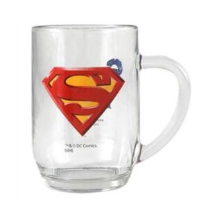 921-0002 ΠΟΤΗΡΙ ΜΠΥΡΑΣ CLASSIC LOGO SUPERMAN