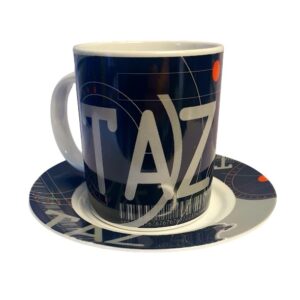 801-0041 ΚΟΥΠΑ ΜΕ ΠΙΑΤΟ ΣΕΤ TAZ TASMANIAN DEVIL Looney Tunes