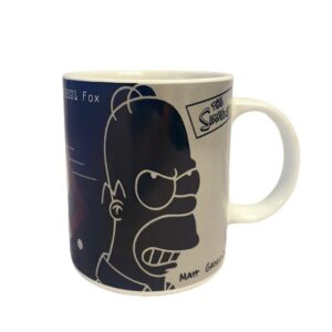 801-0042 VINTAGE ΚΟΥΠΑ ΜΕ ΠΙΑΤΟ ΣΕΤ THE SIMPSONS Homer