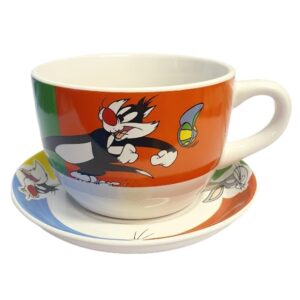 801-0038 RETRO ΚΟΥΠΑ ΜΠΟΛ TRICOLORE SYLVESTER Looney Tunes