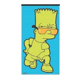 931-0025 ΣΤΟΡΙ ΚΟΥΡΤΙΝΑ THE SIMPSONS Bart