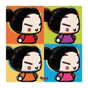 923-0122 RETRO ΚΑΔΡΟ CANVAS POP ART PUCCA