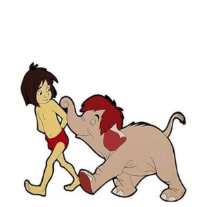 503-0013 POSTER ΧΑΡΤΟΝΙ ΜΟΓΛΗΣ ΒΙΒΛΙΟ ΤΗΣ ΖΟΥΓΚΛΑΣ Demons et Merveilles