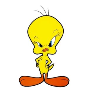 503-0003 POSTER ΧΑΡΤΟΝΙ TWEETY LOONEY TUNES Demons et Merveilles