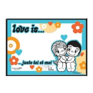 944-0009 ΚΑΘΡΕΠΤΗΣ RETRO COMIC STRIP LOVE IS...