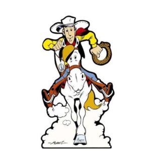 528-0010 POSTER ΧΑΡΤΟΝΙ LUCKY LUKE Demons et Merveilles