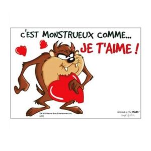 914-0033 ΚΑΘΡΕΠΤΗΣ TAZ THE TASMANIAN DEVIL Looney Tunes