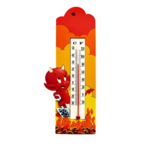 562-0001 ΘΕΡΜΟΜΕΤΡΟ HOT STUFF DEVIL Demons et Merveilles